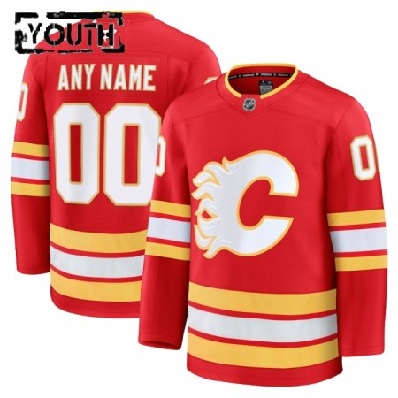 Maillot de Hockey Calgary Flames Personnaliser Fanatics Premium 2024-25 Rouge Domicile - Enfant Maillot de Hockey Calgary Flames Personnaliser Fanatics Premium 2024-25 Rouge Domicile - Enfant